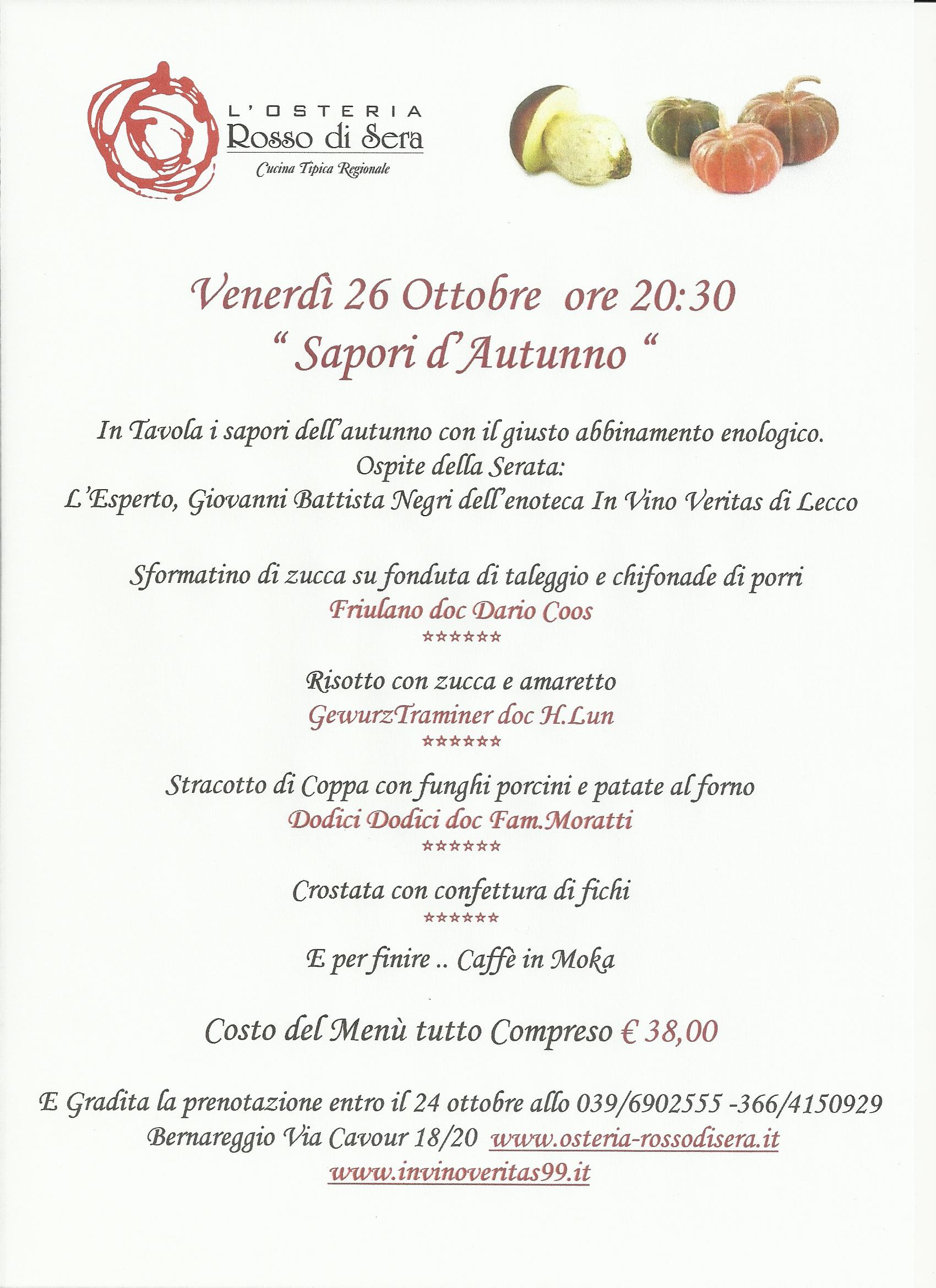 Sapori d'Autunno