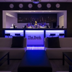 the bank